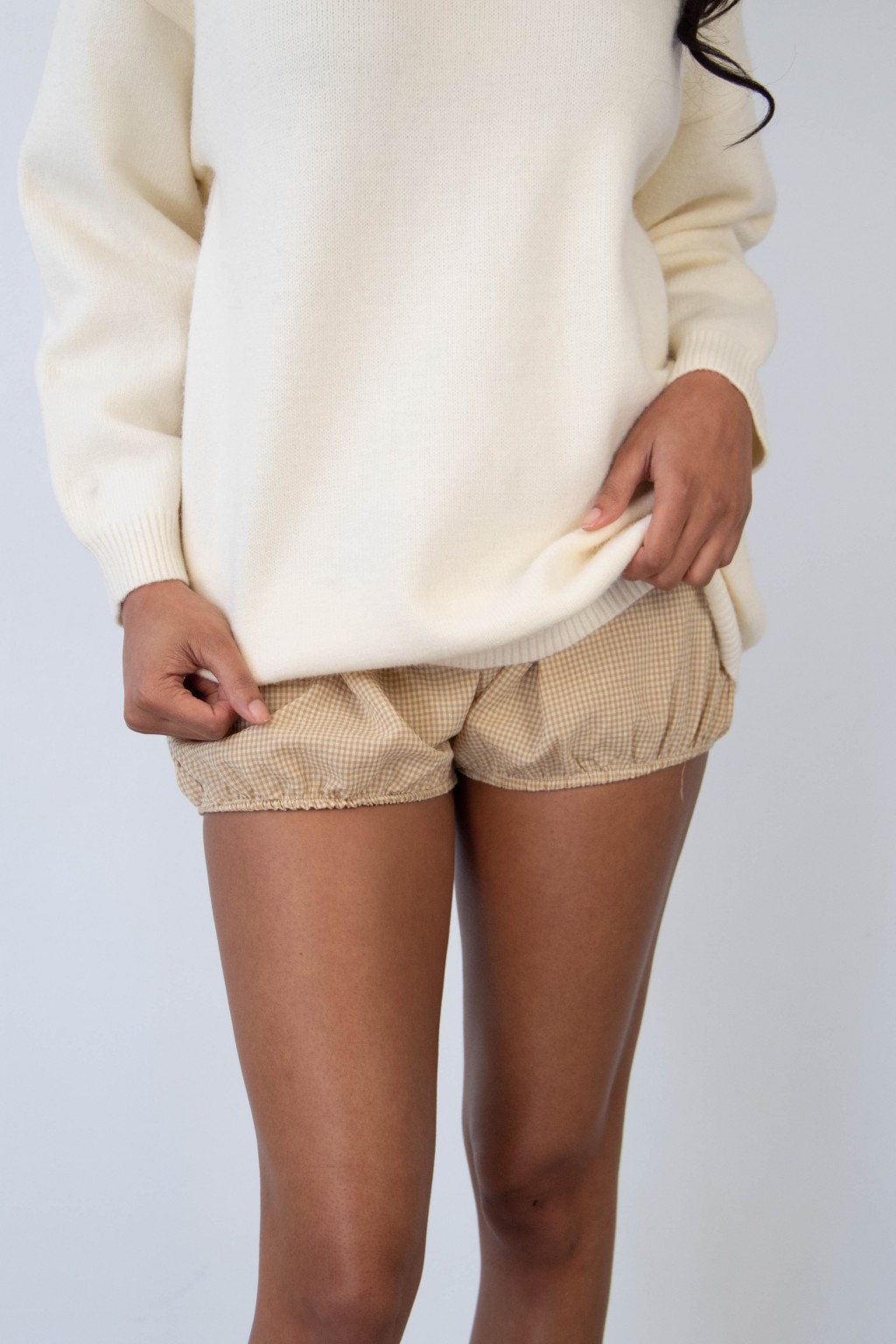 Fashion Gingham Bloomer Shorts