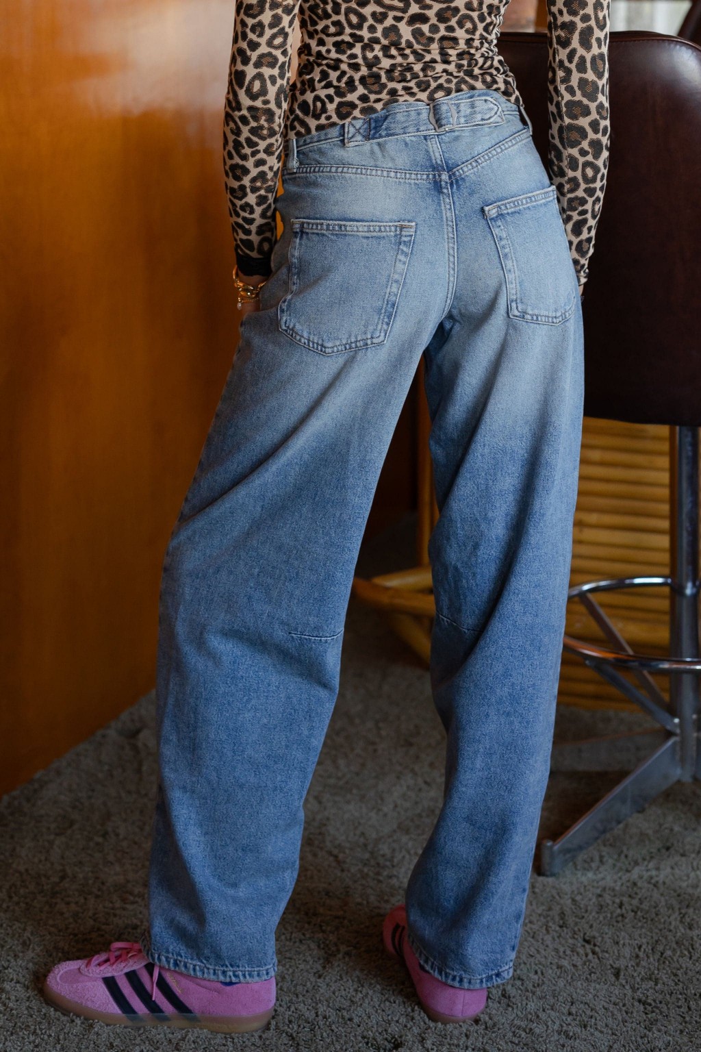 Boyfriend Cinch Back Jeans