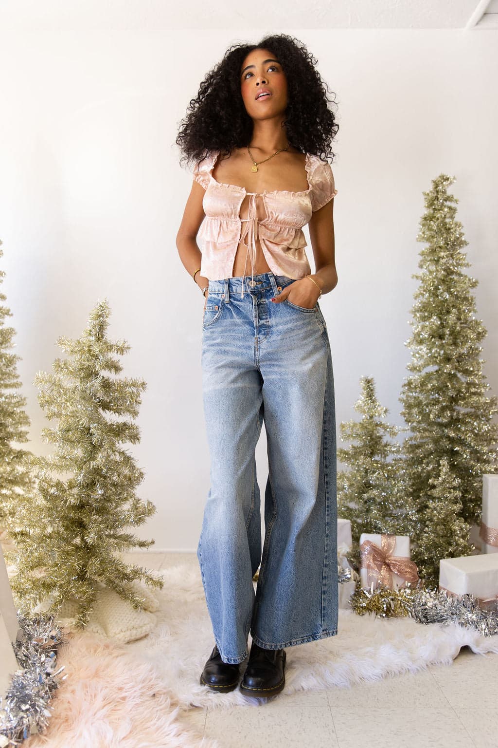 Anika Ultra Wide Leg Jeans