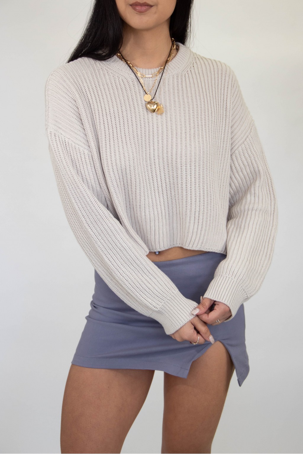 Ribbed Knit Sweater