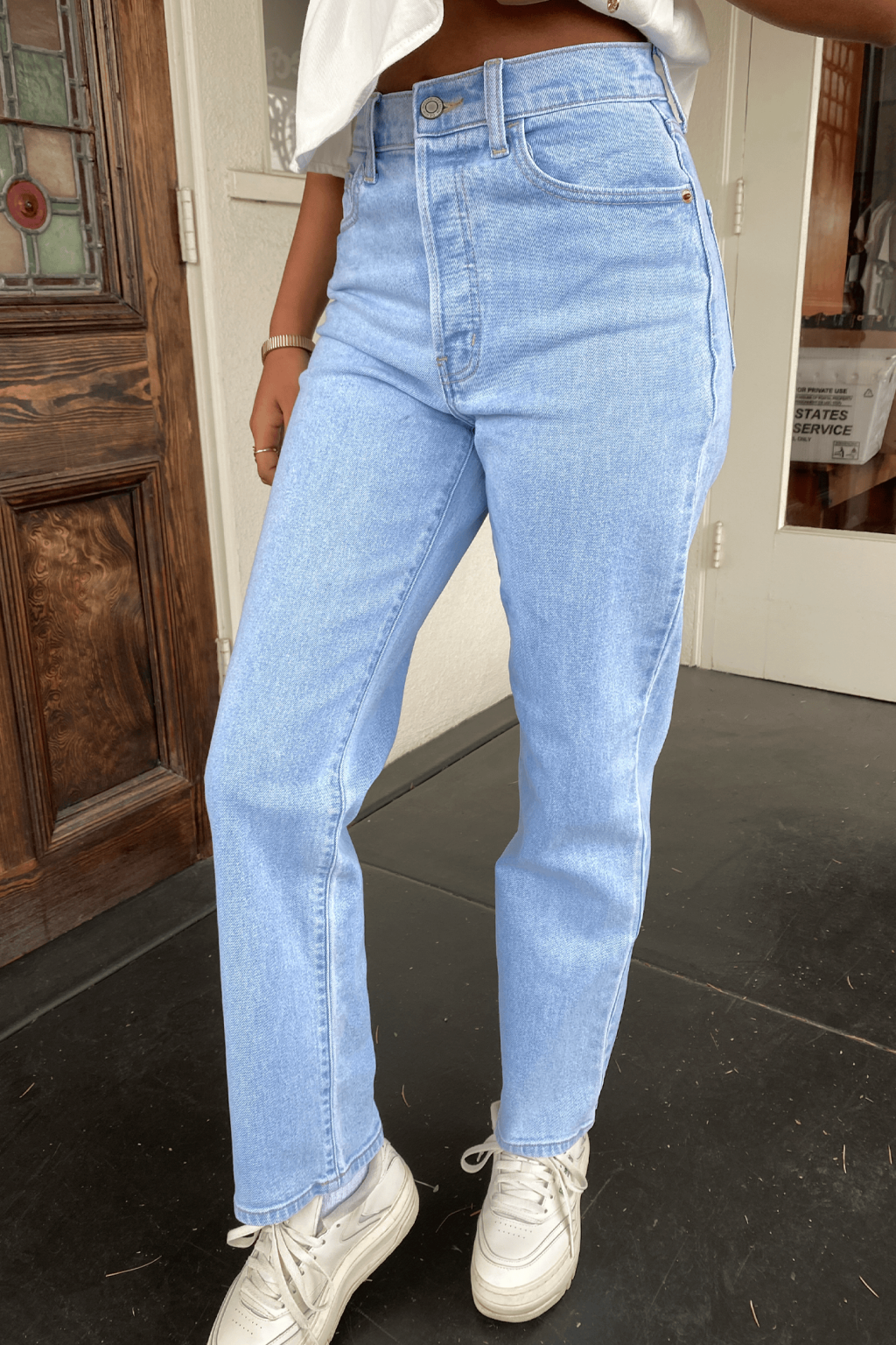 The Hazel Super High Rise Dad Jeans