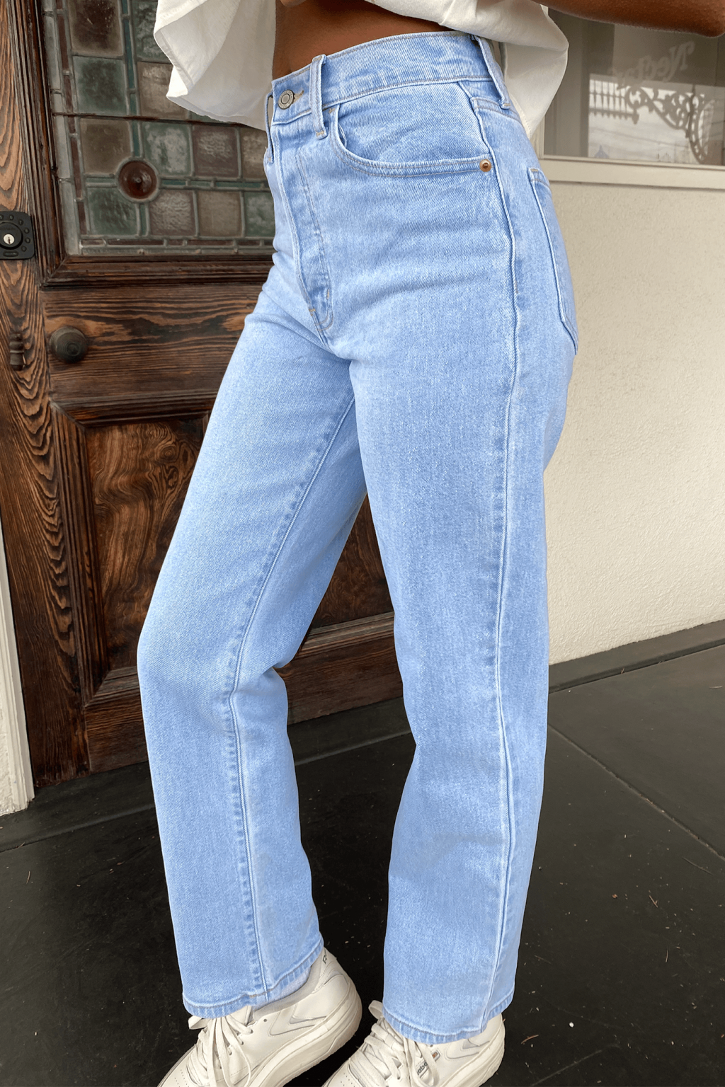 The Hazel Super High Rise Dad Jeans