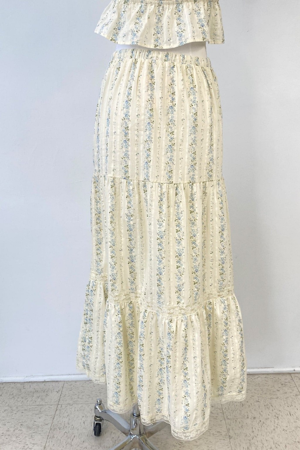 Lacey Tiered Maxi Skirt
