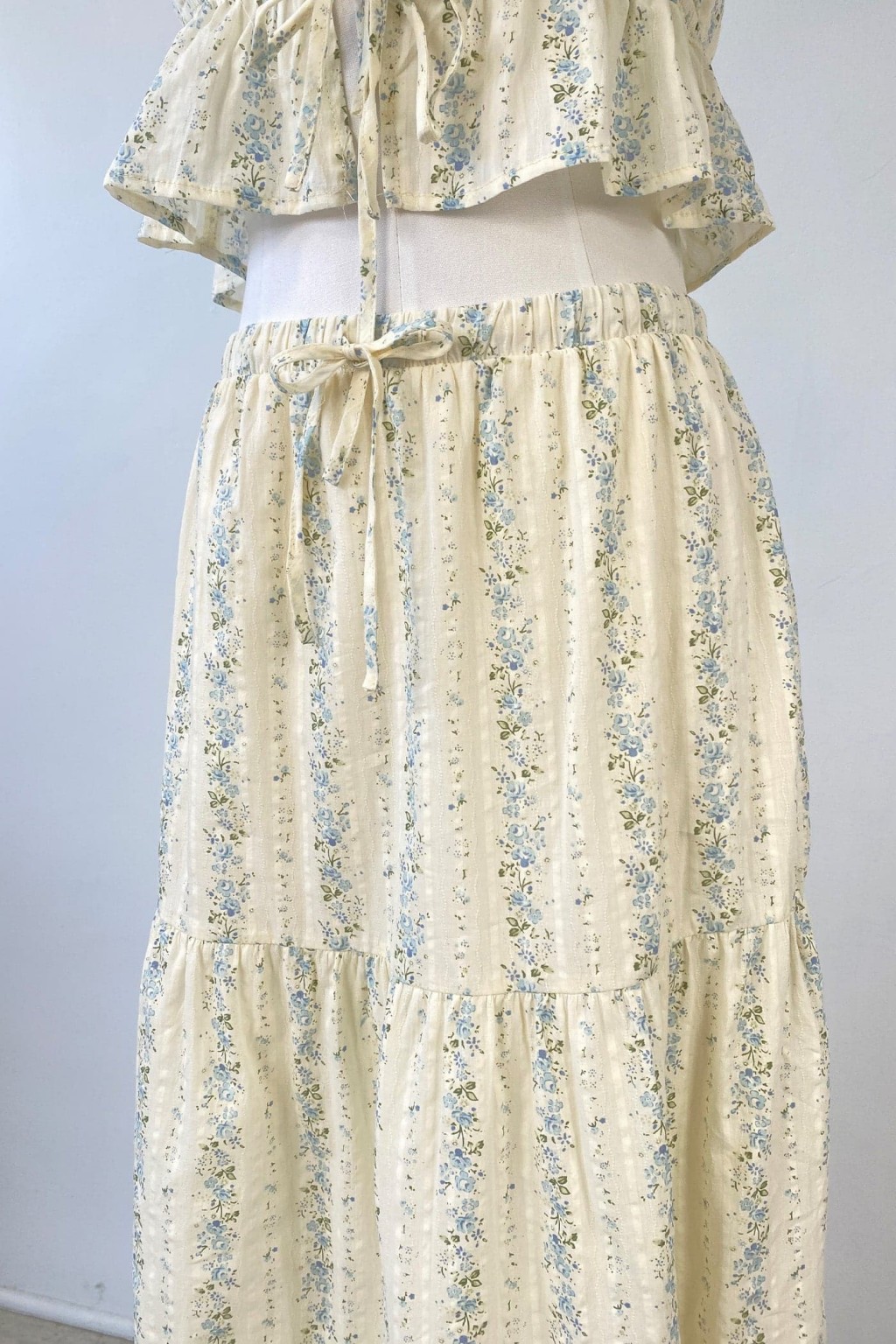 Lacey Tiered Maxi Skirt