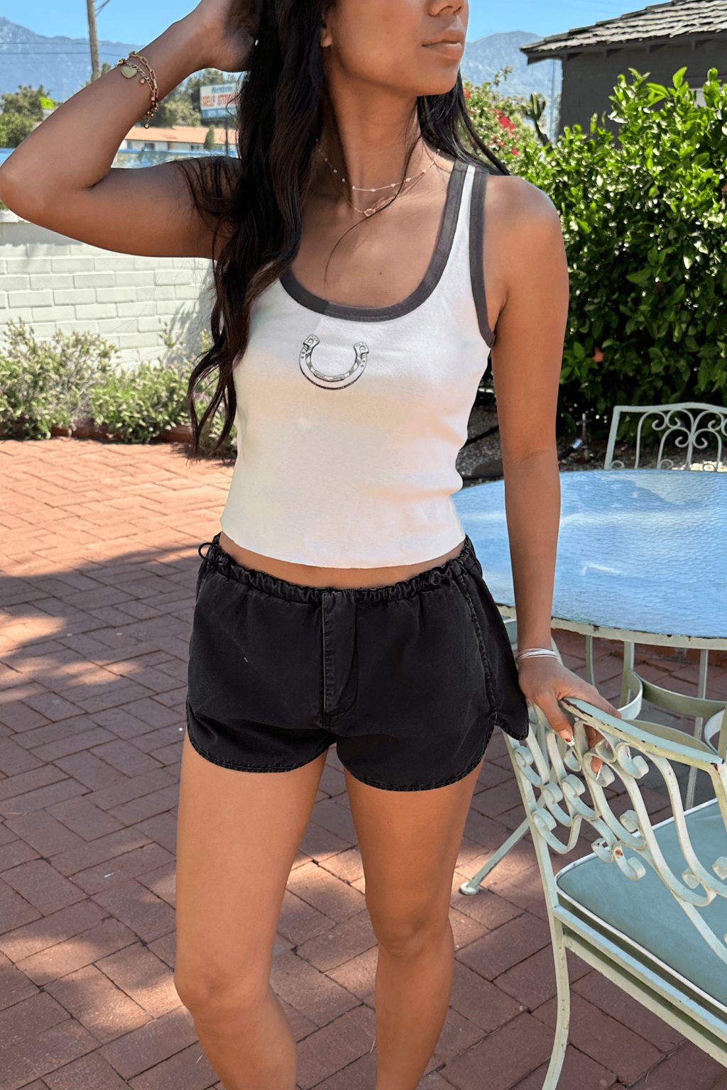 Comfortable Lightweight Jogger Shorts with Elastic Waistband and Side Pockets