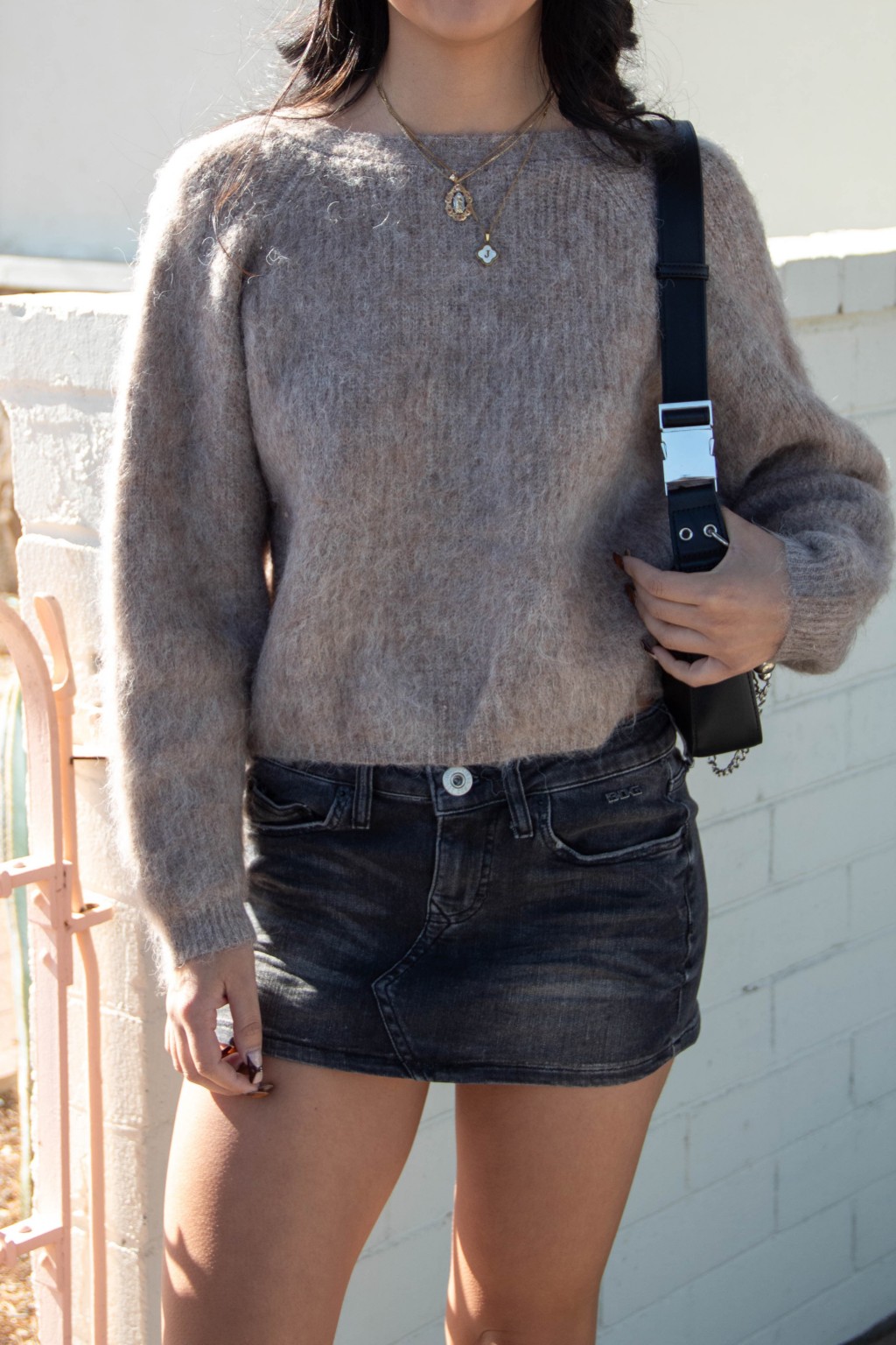 Soft Knit Sweater Featuring Elegant Twist Back Detail for a Feminine Touch