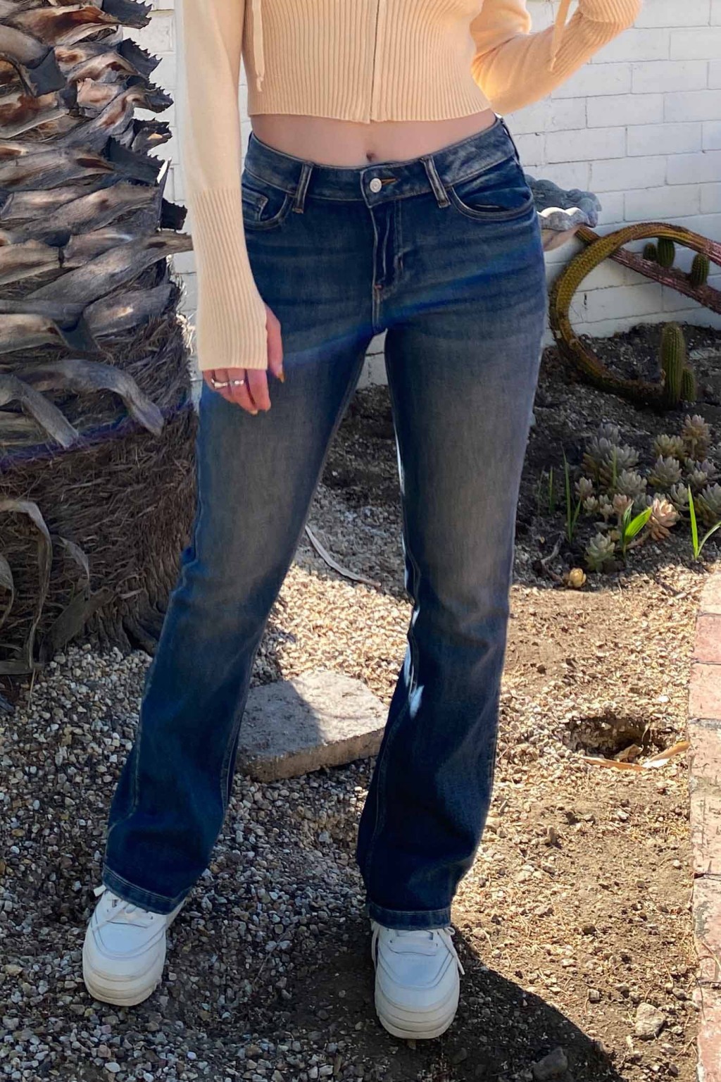 The Rockie Mid Rise Bootcut Jeans