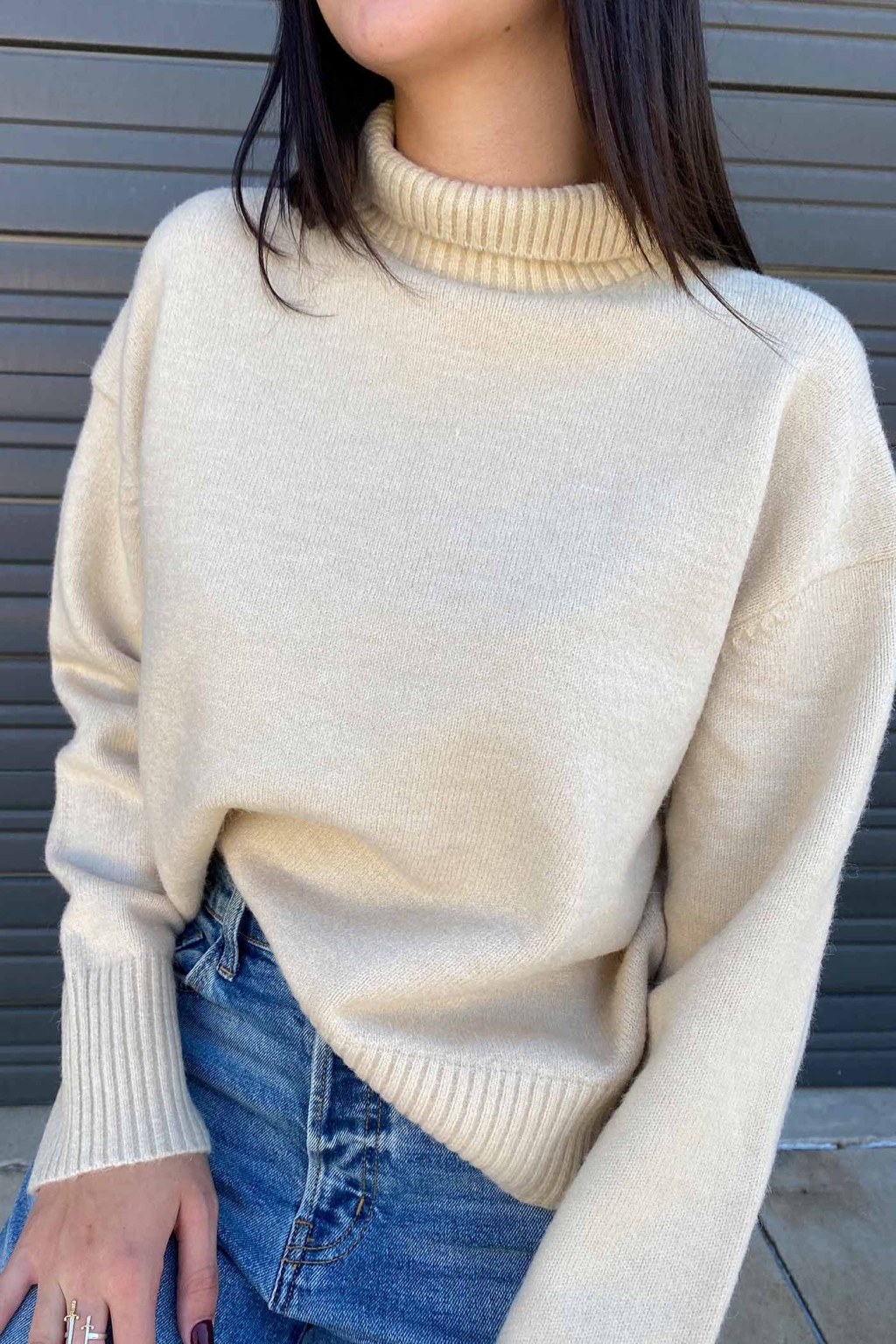 Mock Neck Sweater