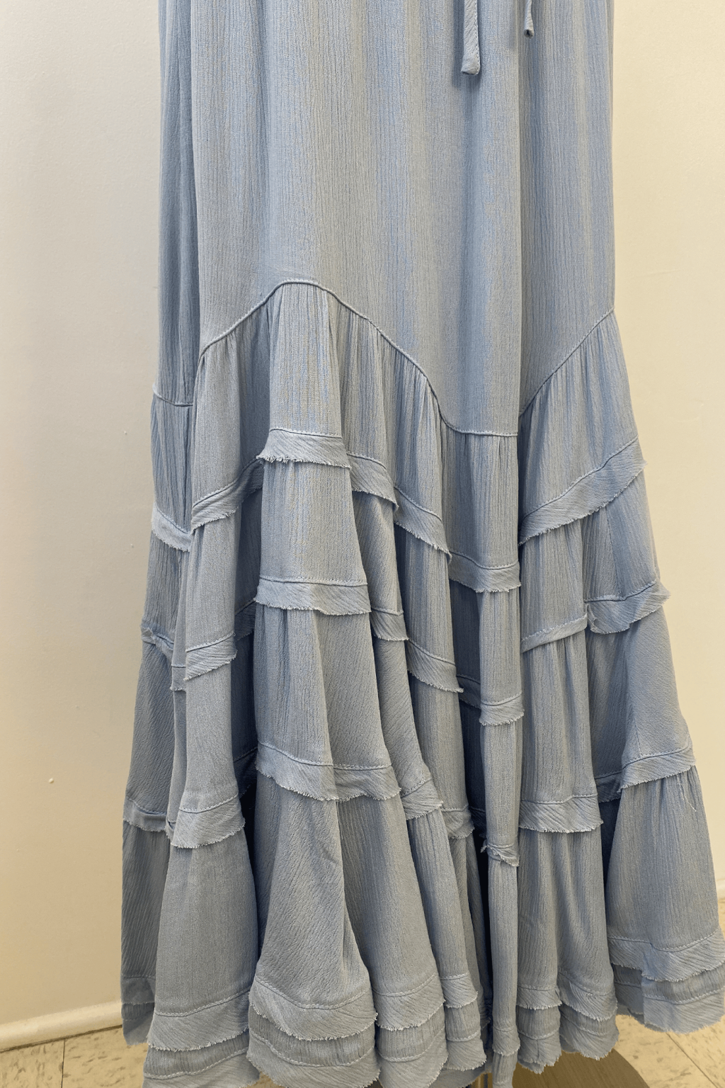 Ruffled Tiered Maxi Skirt