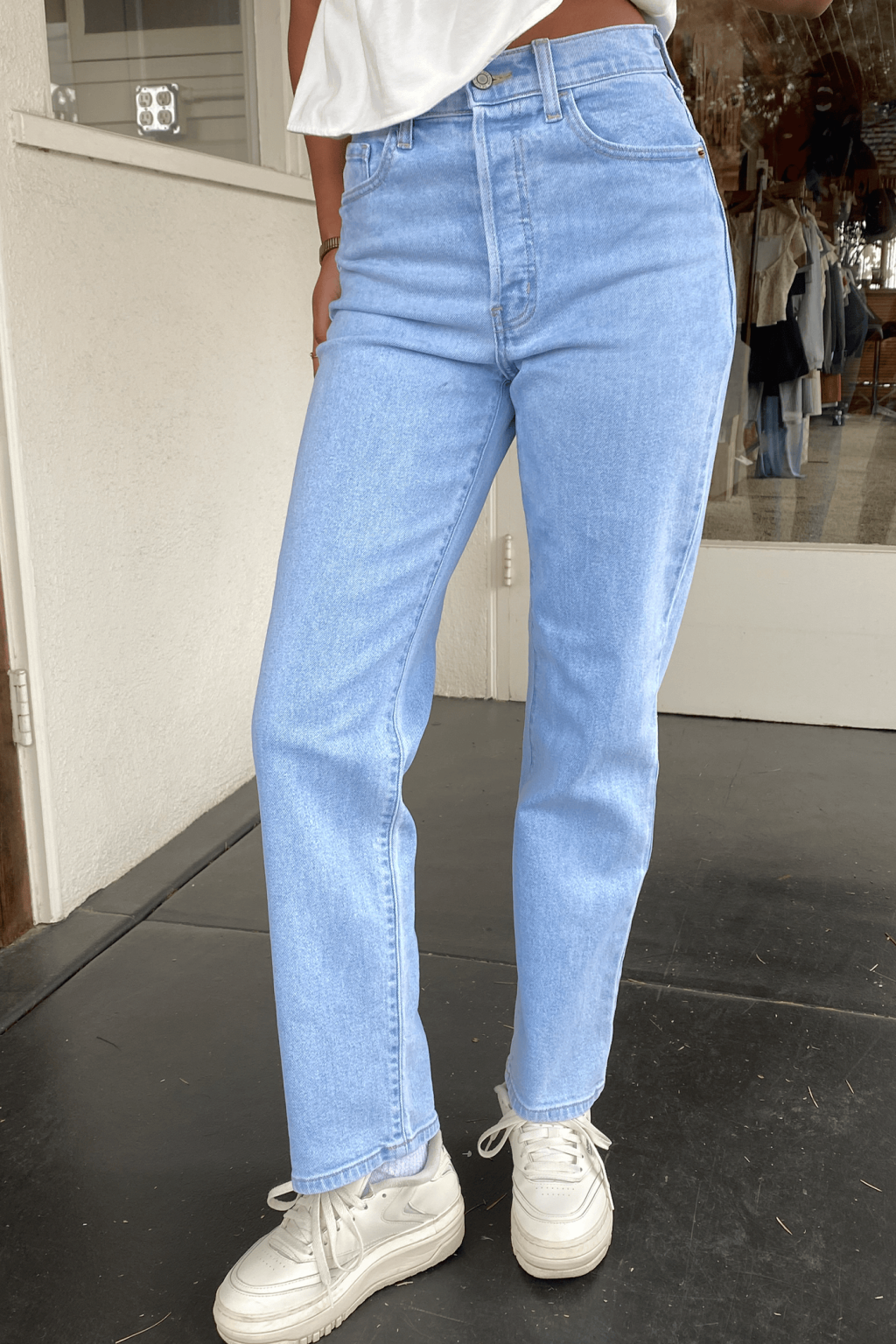 The Hazel Super High Rise Dad Jeans